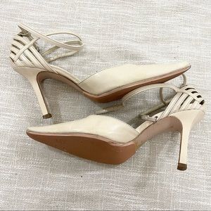 Antonio Melani Tan Strappy Heels Size 5.5